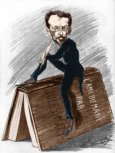 Jules Mary (1851-1922) französischer Schriftsteller. von French School