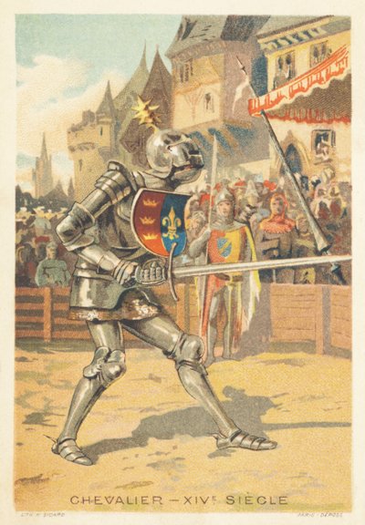 Ritter im 14. Jahrhundert von French School