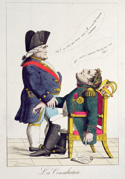 Die Beratung, Mai 1815 von French School