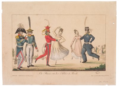 Les Russes ou les Allies à Tivoli von French School