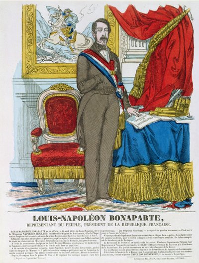 Louis-Napoleon Bonaparte (1808-73) zukünftiger Napoleon III von French School
