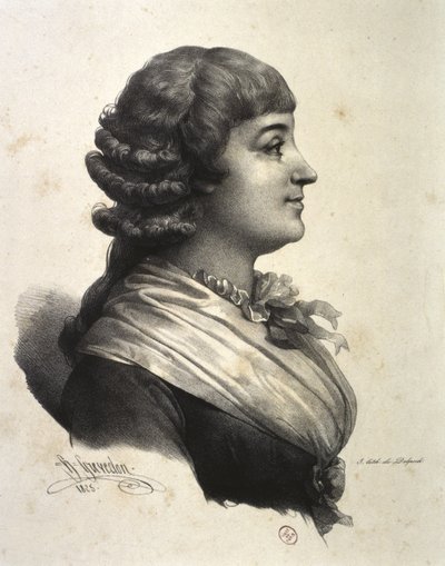 MADAME ROLAND (Marie-Jeanne Roland de la Platière) von French School