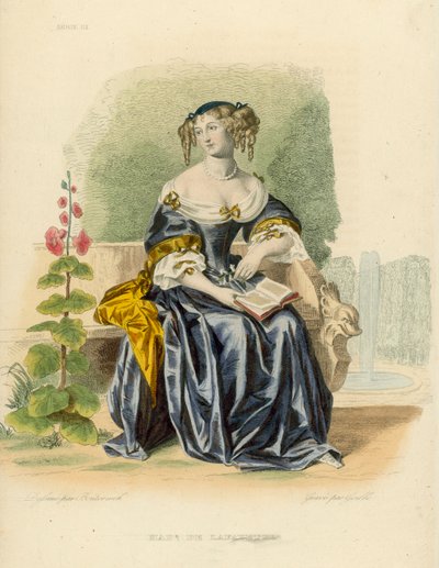 Madame de La Fayette von French School