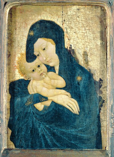 Madonna mit Kind, Bourgogne-Schule von French School