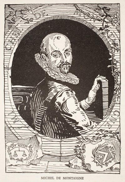 Michel de Montaigne von French School