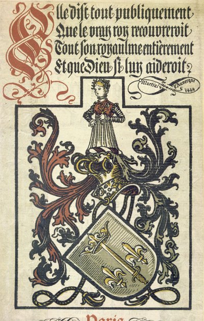 Nationaler Almanach von Jeanne d