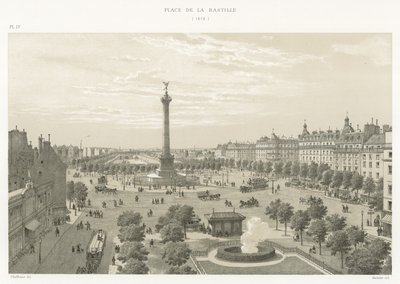 Place de la Bastille, 1878 von French School