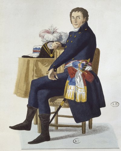 Porträt von Ferdinand Guillemardet, 1798 von French School