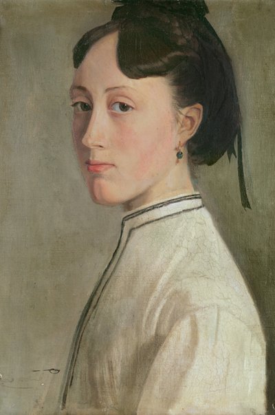 Porträt von Marie Fremiet von French School