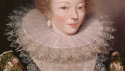 Porträt von Marie Vignon von French School