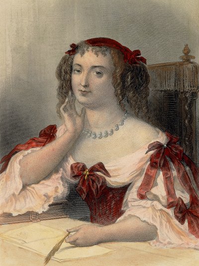 Porträt der Marquise de Sevigne von French School