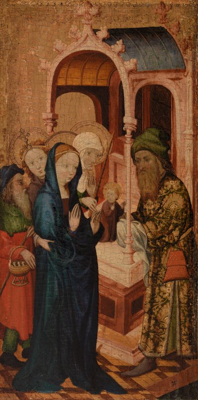 Darstellung Christi im Tempel, 1400 von French School