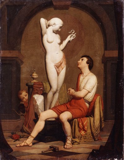 Pygmalion, 1851 von French School