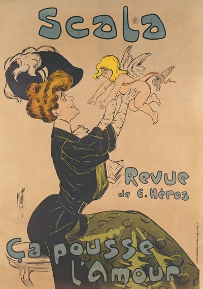 Revue de la Scala Plakat von French School