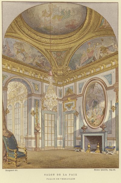 Salon de la Paix, Schloss Versailles von French School