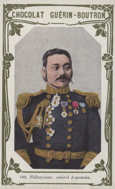 Shibayama, japanischer Admiral von French School