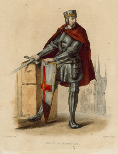 Simon de Montfort von French School