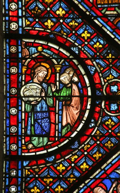 Johannes der Täufer predigt von French School