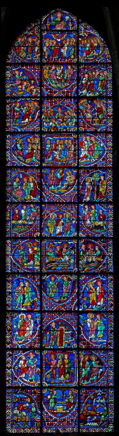 Das Apostelfenster von French School