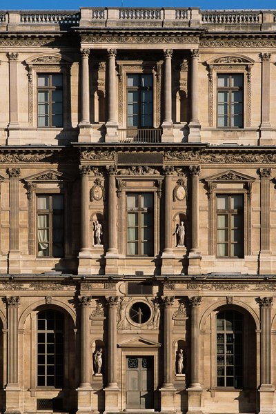 Die Cour Carrée, Nordseite von French School