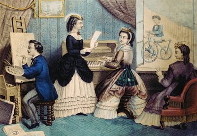 Die verbessernden Künste, 1867 von French School