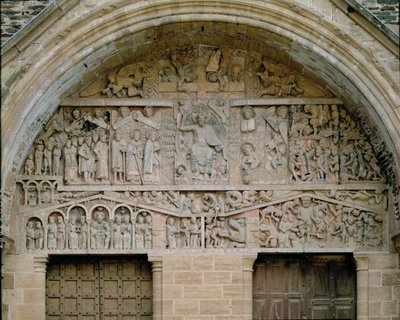 Das Jüngste Gericht, Westportal-Tympanon von French School