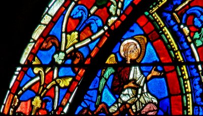 Das Fenster des verlorenen Sohnes: Ein Engel von French School