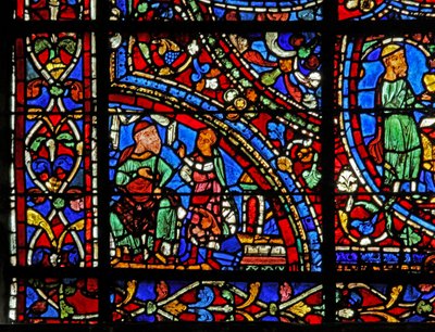 Das Fenster des verlorenen Sohnes: fordert sein Erbe von French School