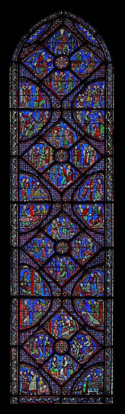 Das St. Jakobus Fenster von French School