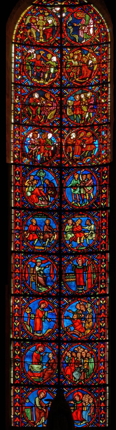 Das St. Stephanus Fenster von French School
