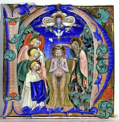 Die Taufe Christi von French School