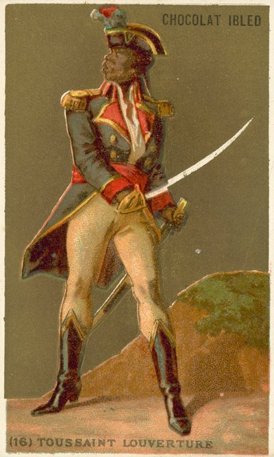 Toussaint Louverture, Anführer der Haitianischen Revolution von French School