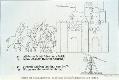 Einnahme von Carcassonne von French School