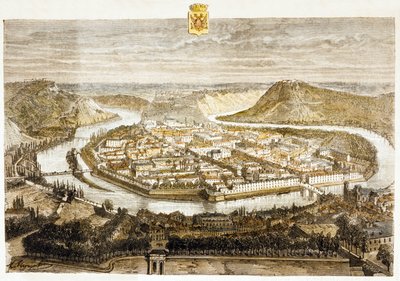 Ansicht von Besançon, Frankreich von French School