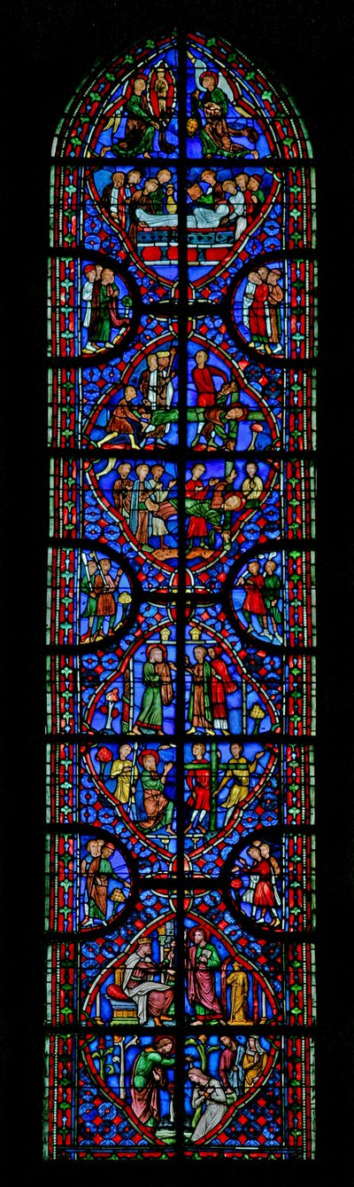 Fenster w11, Martyrium des St. Andreas von French School