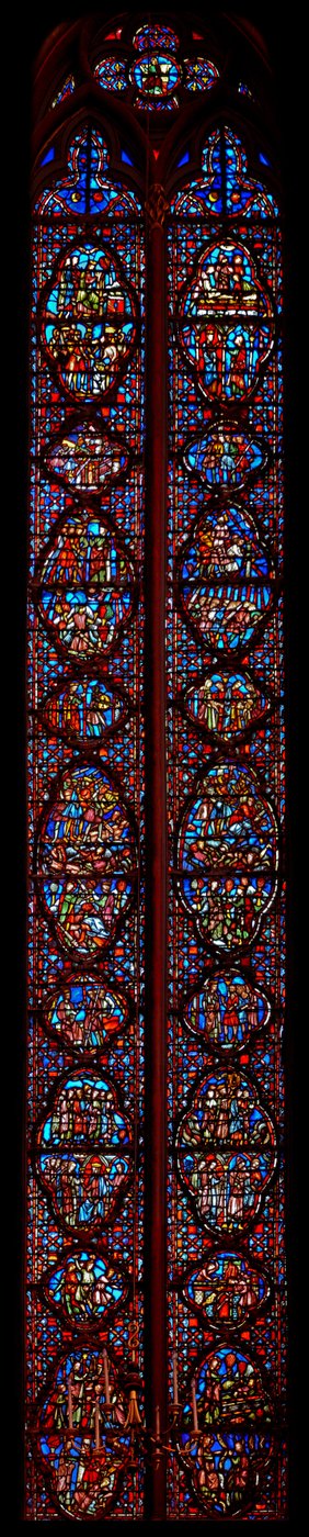Fenster w4 das Buch Josua von French School