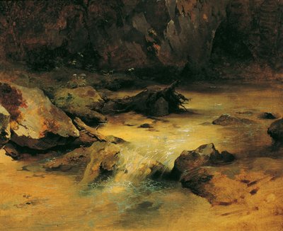 Wildbach von Friedrich August Mathias Gauermann