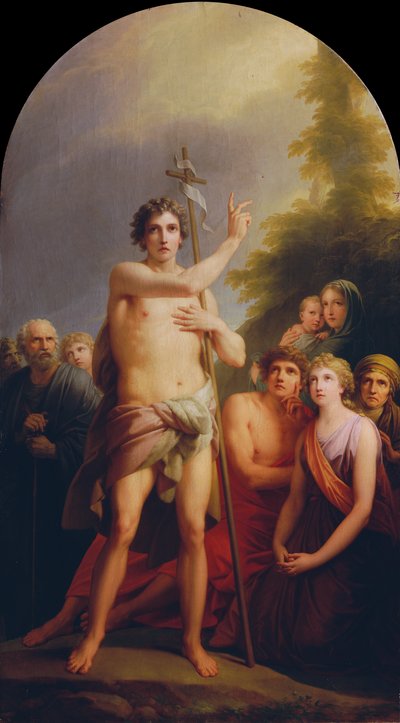 Der heilige Johannes predigend von Friedrich Heinrich Fuger