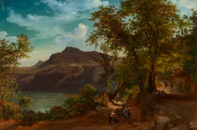 Monte Cavo bei Albano von Friedrich Loos
