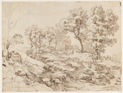 La Serpentara bei Olevano, 1829 von Friedrich Preller