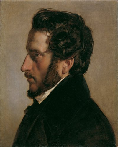 Der Maler Friedrich Gauermann von Friedrich von Amerling