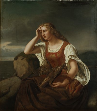 Ingeborg am Meer von Fritz Jensen