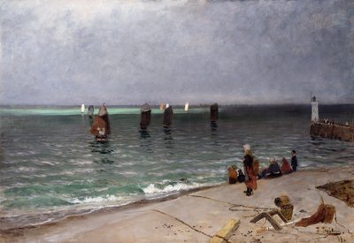 Makrelenfischer von Fritz Thaulow