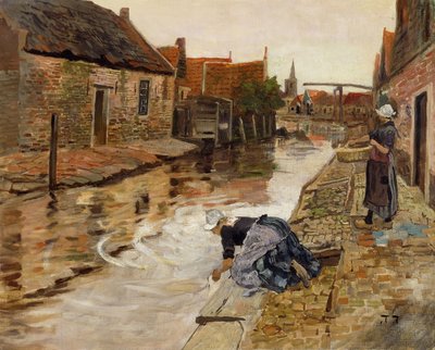 Volendam von Frits Thaulow