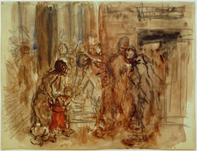 Anbetung der Heiligen Drei Könige von Fritz von Uhde