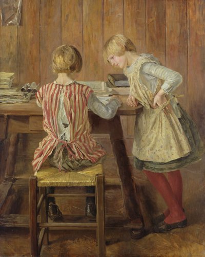 Das Bilderbuch, 1889 von Fritz von Uhde