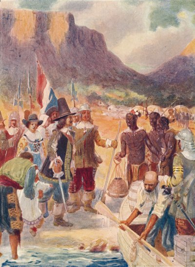 Die Landung von Van Riebeck von GS Smithard