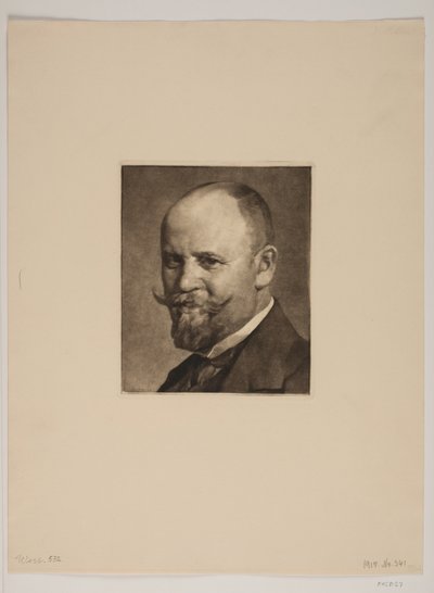 Der Maler Otto Balle von G.V. Blom