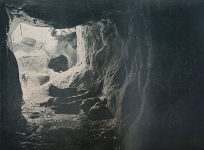 Iglu-Passage, 1912, 1913 von G. Murray Levick