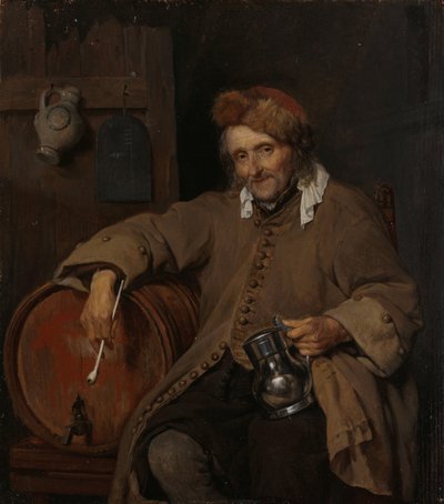 Der alte Trinker von Gabriel Metsu